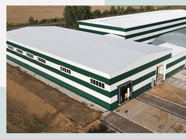 Строительство овощехранилищ в Сосновоборске