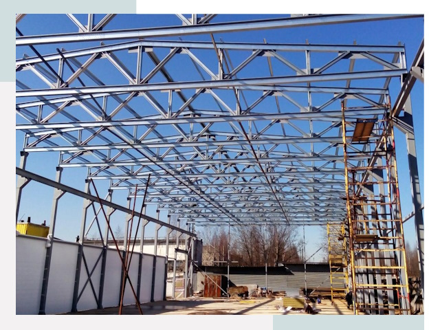 Строительство цехов в Сосновоборск от 621 руб. под ключ