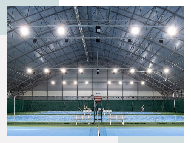 Строительство теннисных кортов в Сосновоборск от 621 руб.