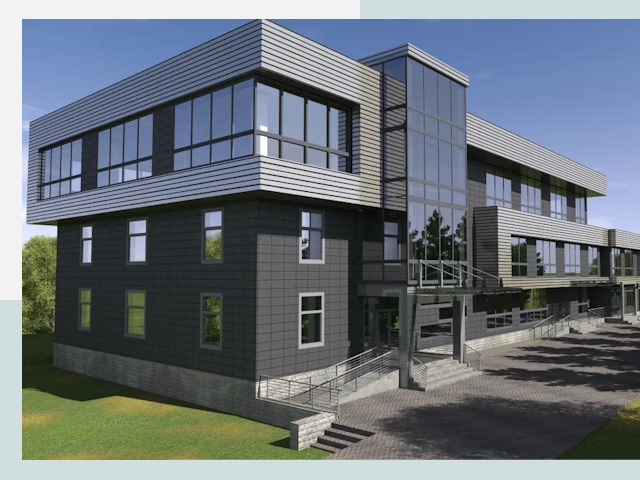 Административные здания в Сосновоборске