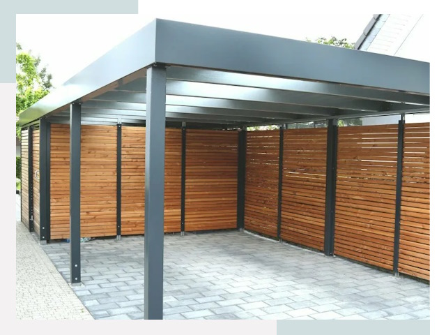 Навесы для парковки в Сосновоборске