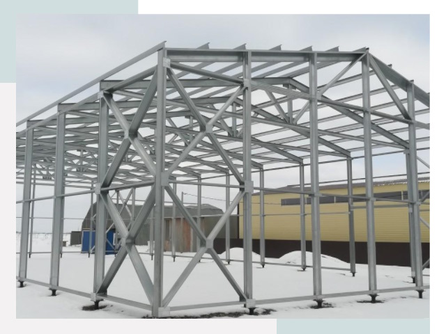 Каркасные ангары в Сосновоборске