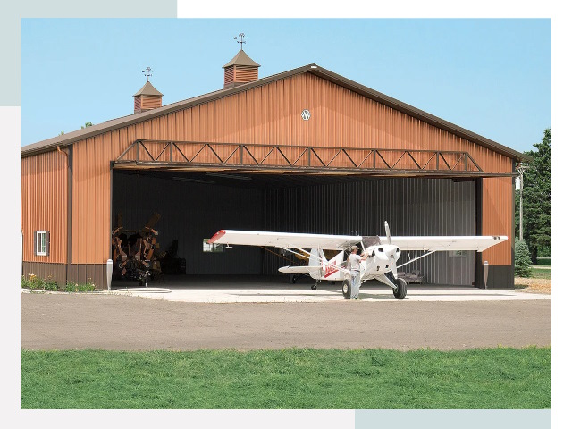 Ангары для самолетов в Сосновоборске