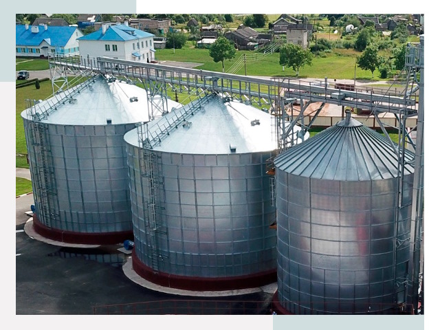 Металлические силосы в Сосновоборске