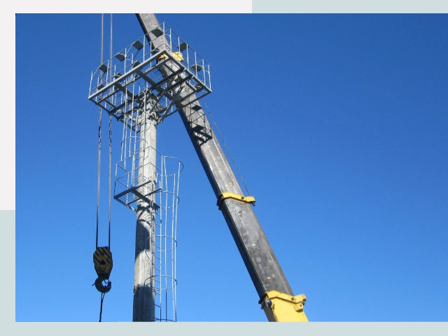 Монтаж осветительных мачт в Сосновоборск от 621 руб.