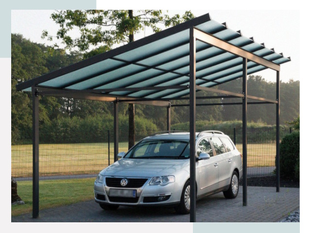 Навесы для автомобилей в Сосновоборске