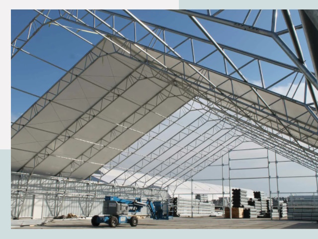 Каркасно-тентовые сооружения от СтальСтрой-Ссб по цене 621 руб.