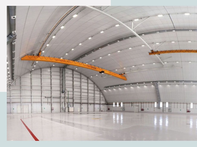 Оснащение ангаров в Сосновоборск от СтальСтрой-Ссб - цена от 621 руб.