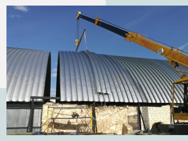 Реконструкция ангаров в Сосновоборске от 621 руб.